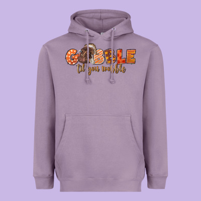 Gobble Gobble Til You Wobble Heavyweight Hoodie Designed By Lillyallendesigns