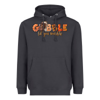 Smoke Gobble Gobble Til You Wobble Heavyweight Hoodie - LillyAllenDesigns