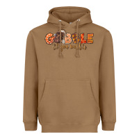 Toasted Coconut Gobble Gobble Til You Wobble Heavyweight Hoodie - LillyAllenDesigns