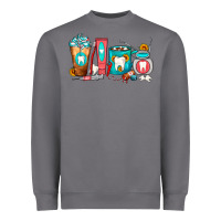 Storm Dentist Coffee Cups Heavyweight Sweatshirt - FaDigitalArtStudio