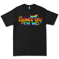 Black Sounds Gay I'm in Pride LGBTQ Premium Tee - BundleAndBundleShop
