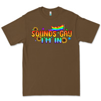 Cacao Sounds Gay I'm in Pride LGBTQ Premium Tee - BundleAndBundleShop