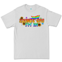 Dove Grey Sounds Gay I'm in Pride LGBTQ Premium Tee - BundleAndBundleShop