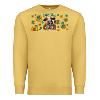 Antique Gold Coffee Then Cows Premium Sweatshirt - LillyAllenDesigns