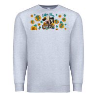 Heather Grey Coffee Then Cows Premium Sweatshirt - LillyAllenDesigns