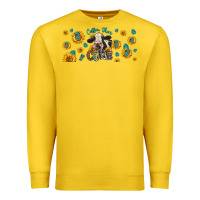 Lemon Coffee Then Cows Premium Sweatshirt - LillyAllenDesigns