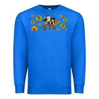 True Royal Coffee Then Cows Premium Sweatshirt - LillyAllenDesigns