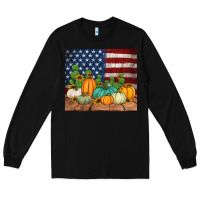 Black fall themed american tumbler Long Sleeve Tee - Jasminsmagicworld
