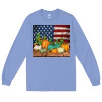 Colony Blue fall themed american tumbler Long Sleeve Tee - Jasminsmagicworld