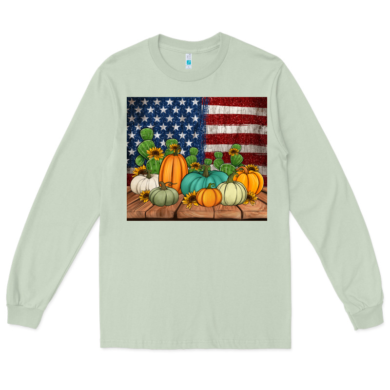 Fall Themed American Tumbler Long Sleeve Tee by Jasminsmagicworld | Teevron