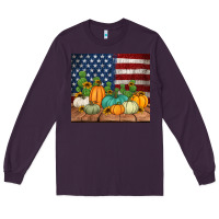 Plum fall themed american tumbler Long Sleeve Tee - Jasminsmagicworld