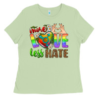 Matcha More Love Less Hate LGBTQ Ladies Tee - BundleAndBundleShop
