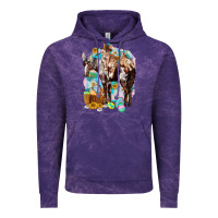 Cloud Purple Happy Easter Day Rodeo Vintage Hoodie - NancyCooperArtShop