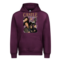 Mauve Wine castle Urban Hoodie - tuanDangUi