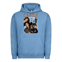 Pigment Pebble Blue castle Urban Hoodie - tuanDangUi