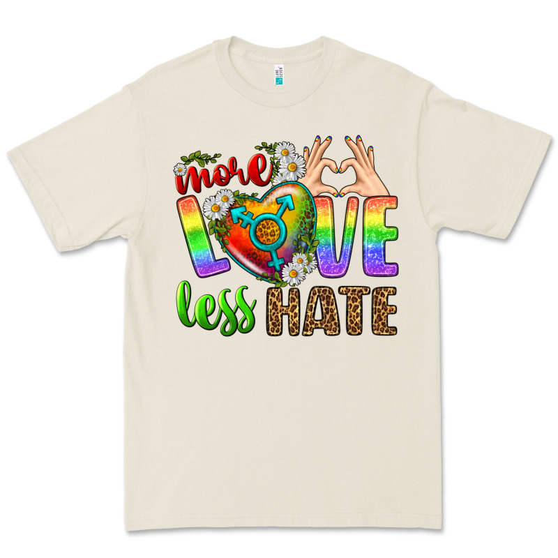 More Love Less Hate Lgbtq Premium Tee by BundleAndBundleShop | Teevron
