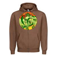 Hispanic Heritage Month Round Earrings 1 Zipper Hoodie | Teevron