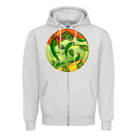 Dove Grey hispanic heritage month round earrings 1 Zipper Hoodie - BundleAndBundleShop
