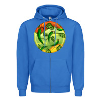 True Royal hispanic heritage month round earrings 1 Zipper Hoodie - BundleAndBundleShop