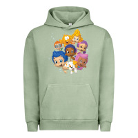 Pigment Oil Green bubble guppies Urban Hoodie - tuanDangUi