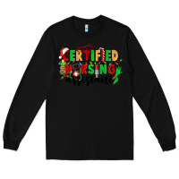 Black certified nursing assistant Long Sleeve Tee - CowGirlArtShop