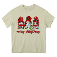 Merry Christmas Gnome With Christmas Lights Heavy Core Tee | Teevron