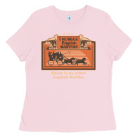 Thomas' English Muffins (clean  For Darker Shirts) Ladies Tee | Teevron