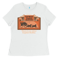 White thomas' english muffins (clean  for darker shirts) Ladies Tee - tuanDangUi