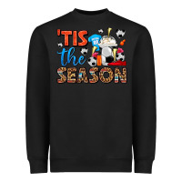 Black tis the season  soccer  frappe coffee Heavyweight Sweatshirt - FaDigitalArtStudio