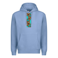Colony Blue american football with leopard pen wraps Premium Hoodie - BundleAndBundleShop