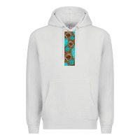 Dove Grey american football with leopard pen wraps Premium Hoodie - BundleAndBundleShop
