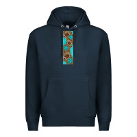 American Football With Leopard Pen Wraps Premium Hoodie | Teevron