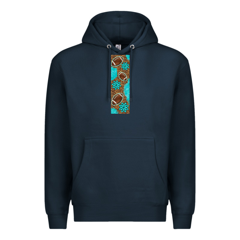 American Football With Leopard Pen Wraps Premium Hoodie by BundleAndBundleShop | Teevron