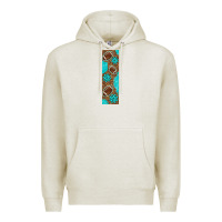 Oatmeal Heather american football with leopard pen wraps Premium Hoodie - BundleAndBundleShop
