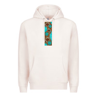Pale Pink american football with leopard pen wraps Premium Hoodie - BundleAndBundleShop