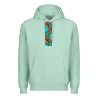 Seafoam american football with leopard pen wraps Premium Hoodie - BundleAndBundleShop