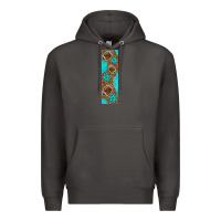 Smoke american football with leopard pen wraps Premium Hoodie - BundleAndBundleShop