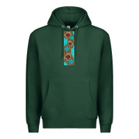 Sports Green american football with leopard pen wraps Premium Hoodie - BundleAndBundleShop