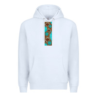 White american football with leopard pen wraps Premium Hoodie - BundleAndBundleShop
