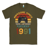 Army Green Awesome Since 1991 Classic Tee - Bettercallsaul