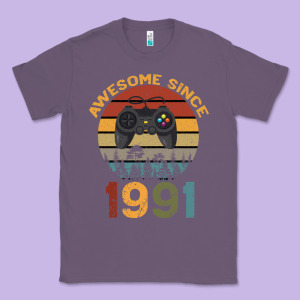 Awesome Since 1991 Classic Tee Designed By Bettercallsaul
