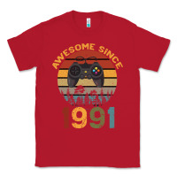 Red Awesome Since 1991 Classic Tee - Bettercallsaul