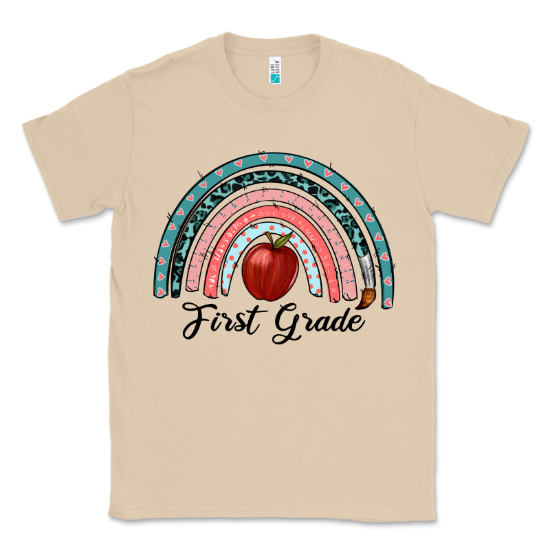 First Grade Rainbow Classic Tee by RanaPortraitStore | Teevron