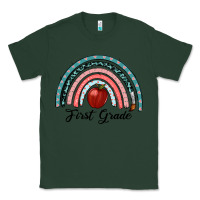Sports Green first grade rainbow Classic Tee - RanaPortraitStore