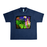 Navy halloween background Urban Heavy Tee - JahusDesignShop