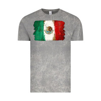 Cloud Rock Mexican Flag Vintage Tee - texasbilliewilder