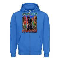 True Royal long live cowgirls Zipper Hoodie - FaDigitalArtStudio
