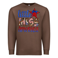 Chestnut little miss america Premium Sweatshirt - Artiststas
