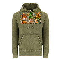Vintage Olive Fall Gnomes Vintage Hoodie - texasbilliewilder