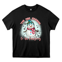 'tis The Season To Be Freezing Heavy Core Tee | Teevron
